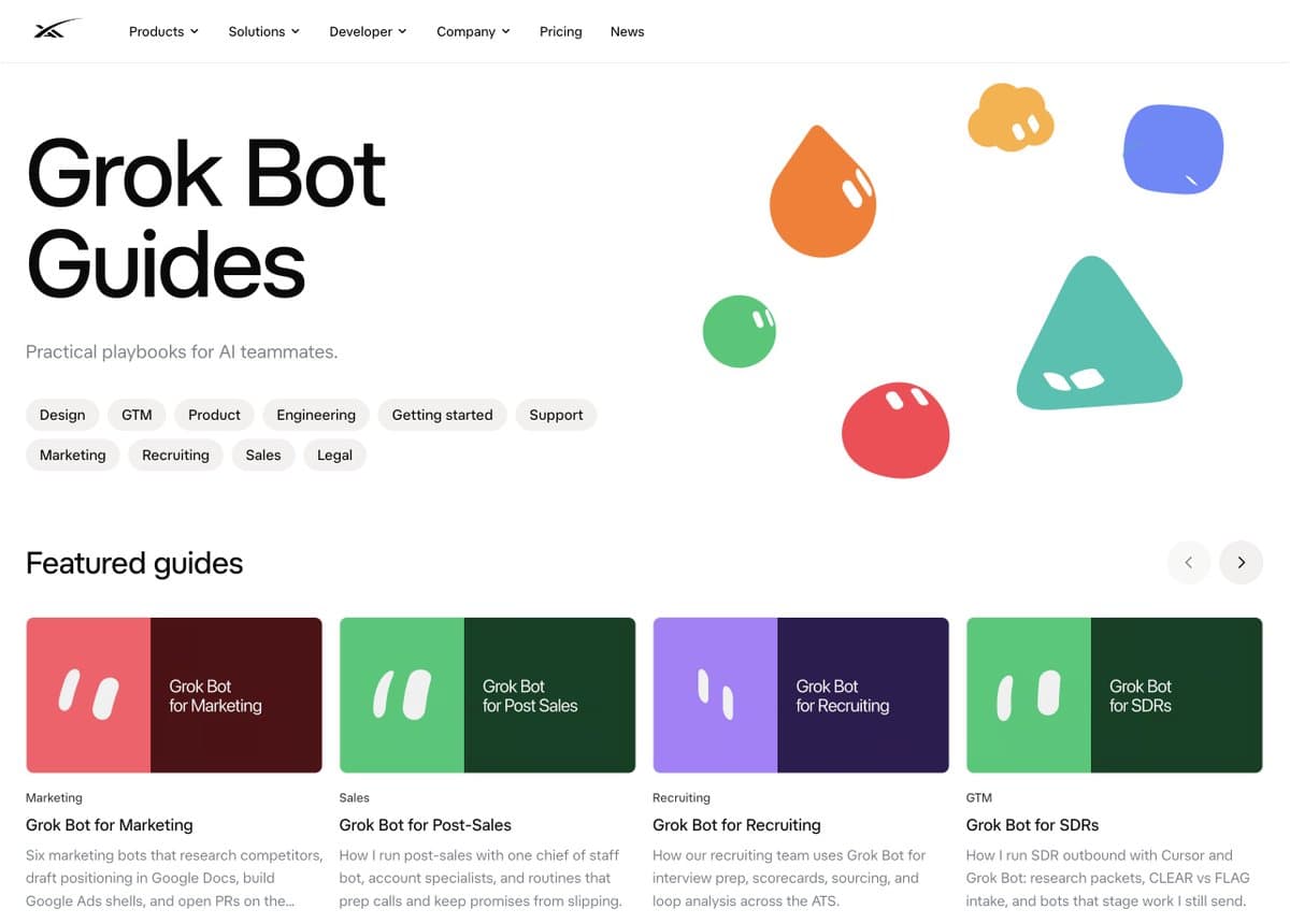 xAI выпустила гайд по Grok Bot: как организовать работу AI-агентов