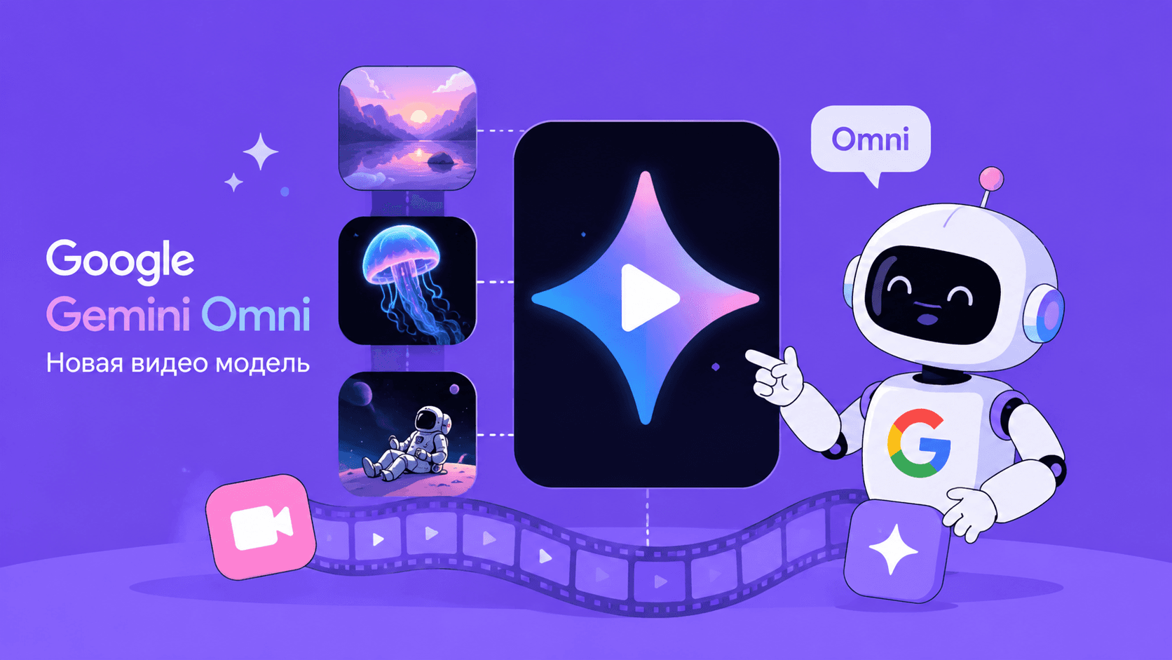 Google выпустила Gemini Omni: модель, которая понимает видео как человек