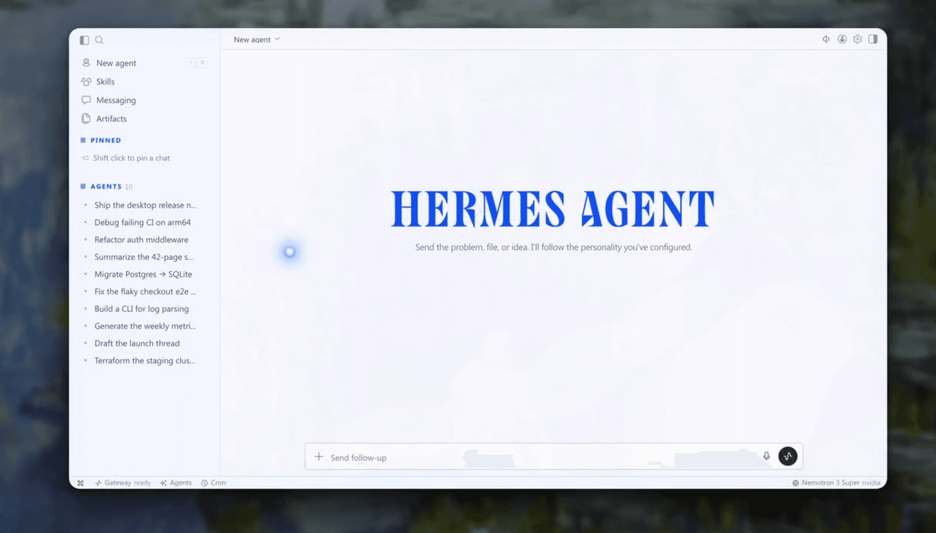 Hermes Agent теперь можно поставить как обычное приложение на компьютер