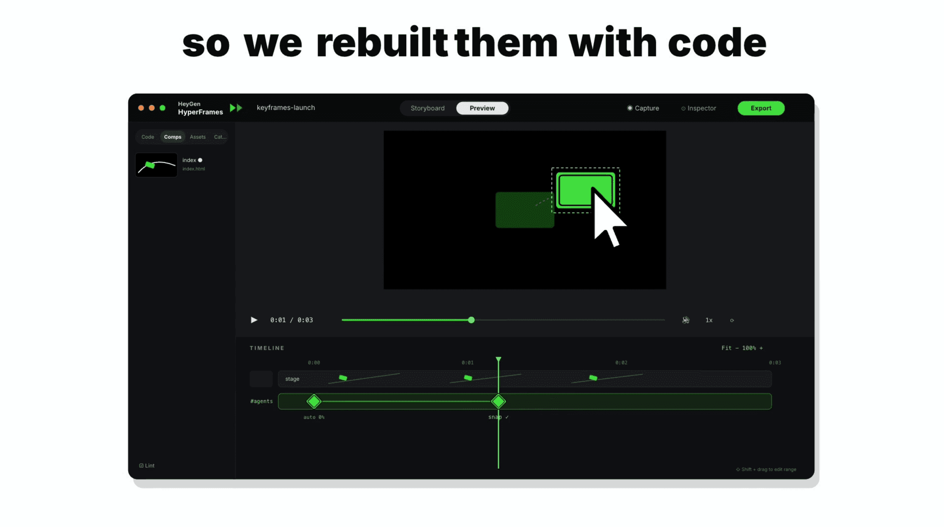 HeyGen открыл исходный код редактора анимаций HyperFrames