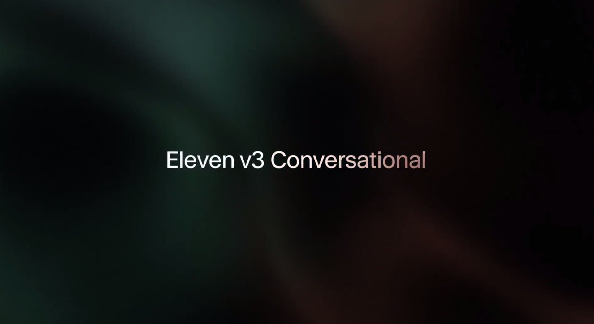 ElevenLabs выпустила Eleven v3 Conversational