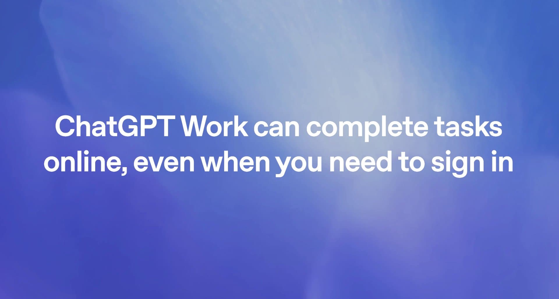  ChatGPT Work теперь может сам входить на сайты