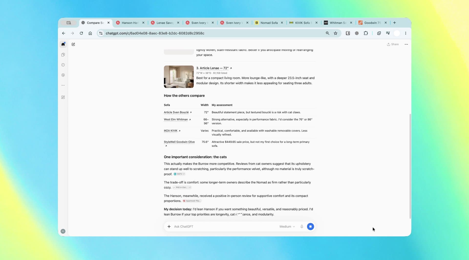Расширение ChatGPT для Chrome научилось управлять вкладками и действиями на сайтах