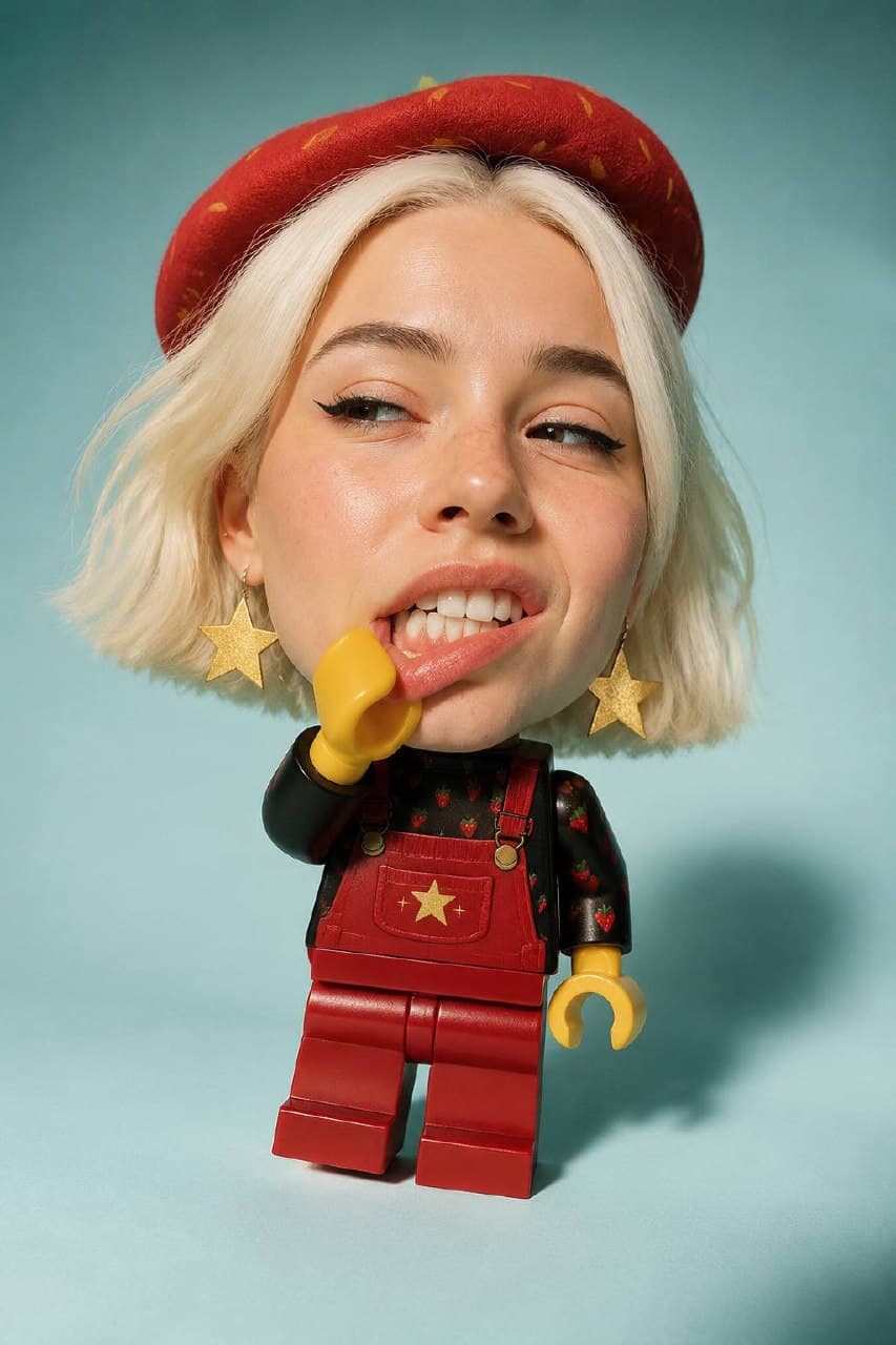 Lego-персонажи в GPT — результат промпта, вариант 2