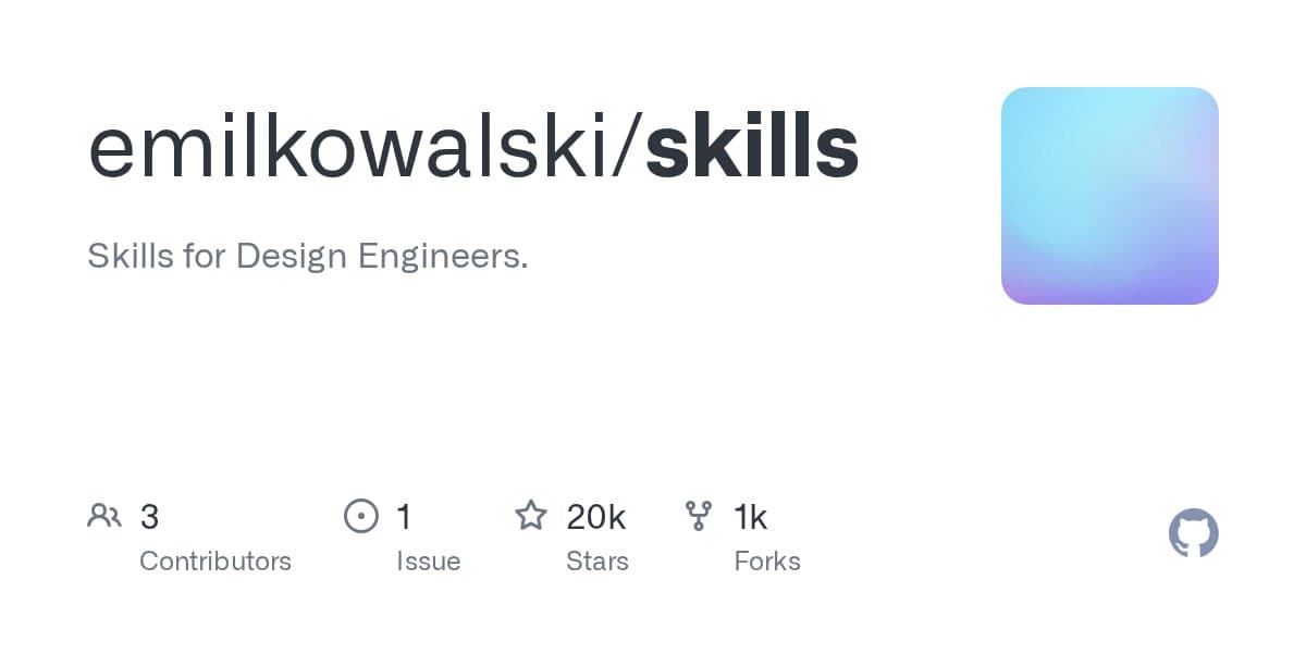 На GitHub появился набор скиллов, который учит ИИ агентов делать интерфейсы со вкусом