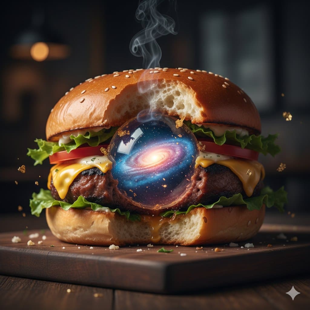 Вкусная еда, вызывающая аппетит — результат промпта