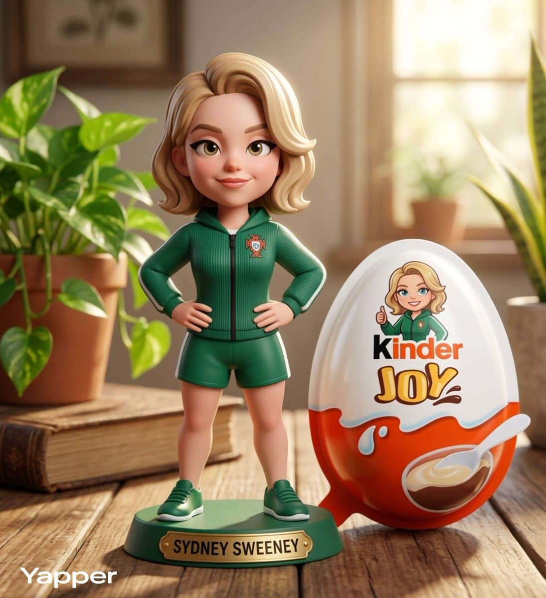 Фигурка Криштиану Роналду в 3D — результат промпта, вариант 2