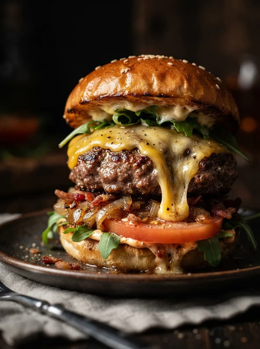 Макро-фотография для рекламы продуктов питания — результат промпта