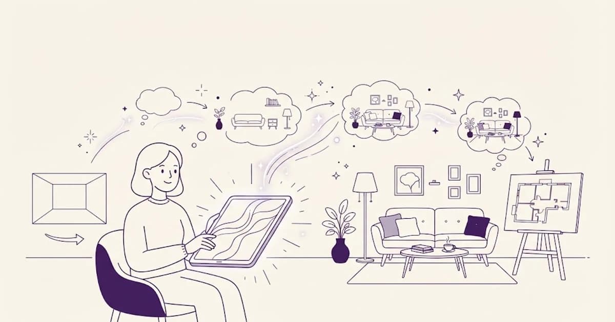 Дизайн интерьера с нейросетью: как визуализировать квартиру за вечер в 2026 году