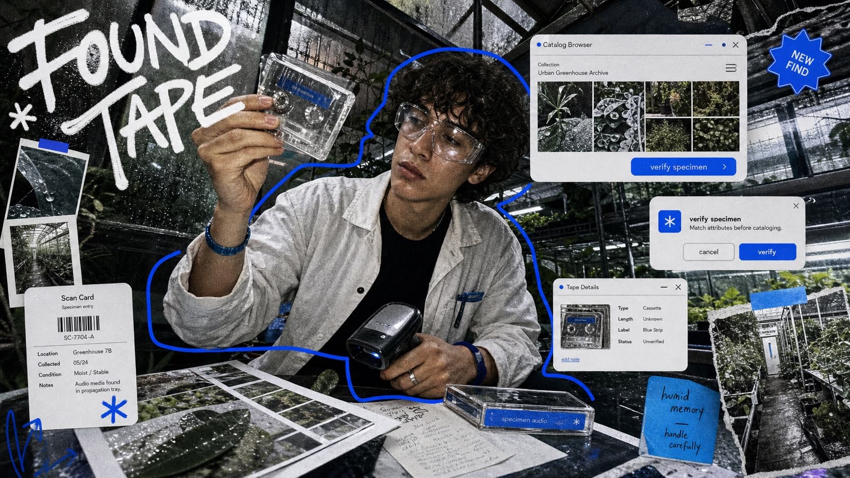 Y2K зеркальный интерфейс коллаж — результат промпта